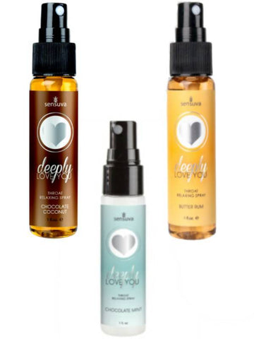 deeply love you throat relaxing spray 3 flavours available 