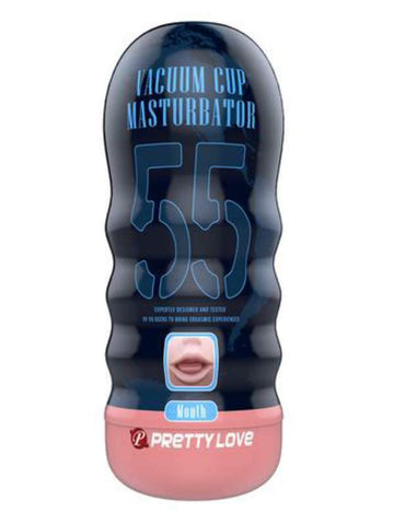 vacuum cup masturbator mouth for oral fun 